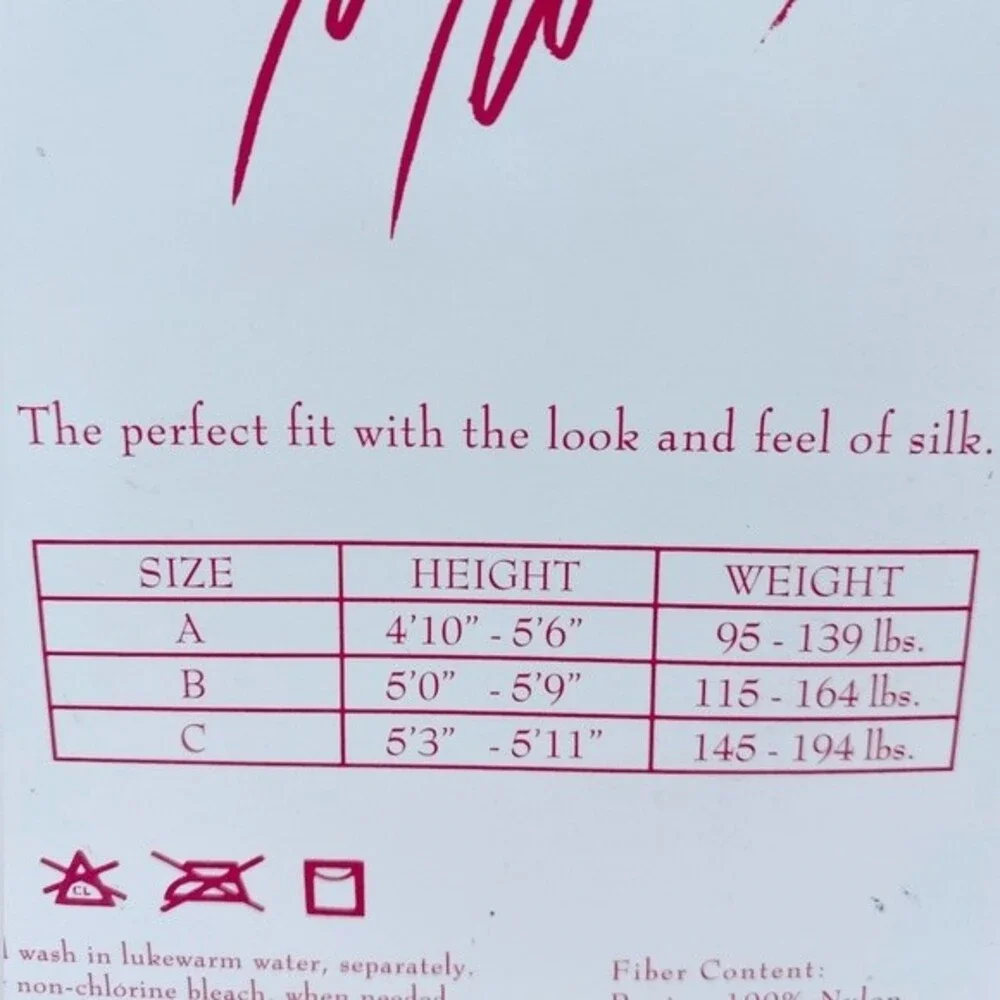 Lord & Taylor Luxury Lycra Sheer Pantyhose